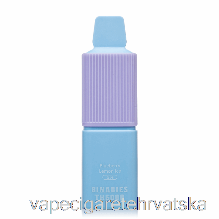 Vape Cigarete Horizon Binaries Th6000 Jednokratna Borovnica Limun Led